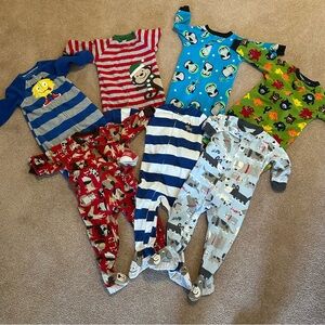 Kids One Piece bundle footed onesies